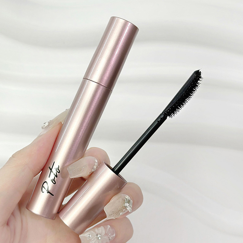 POTO rolo de maquillaje rolo de mascara impermeable, no se mancha, rolo denso, forma duradera, mascara mayorista image 4