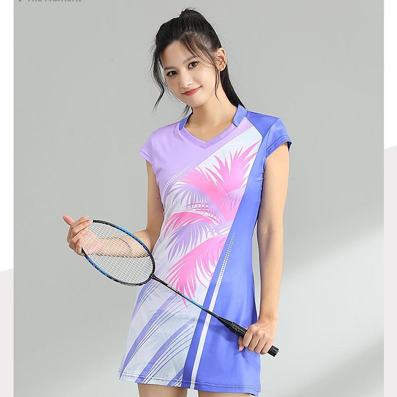 2023 nueva ropa de entrenamiento de bádminton ropa de tenis de verano y otoño tenis de mesa rápido secado vestido sin mangas conjunto de hielo