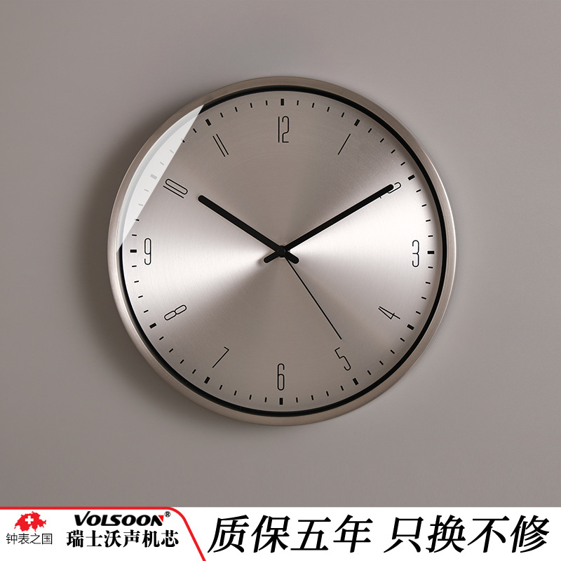 스위스 Wo Sheng 무소음 무브먼트(5년 보증, 교체만 가능, 수리 불가)