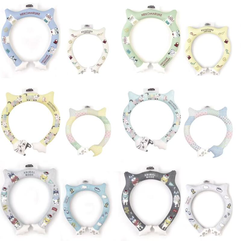 Japanese Kusuguru Cooling Hanging Neck Cooling Ice Ring Neck Ring Summer Ice Neck Ring Sports Cooling 325