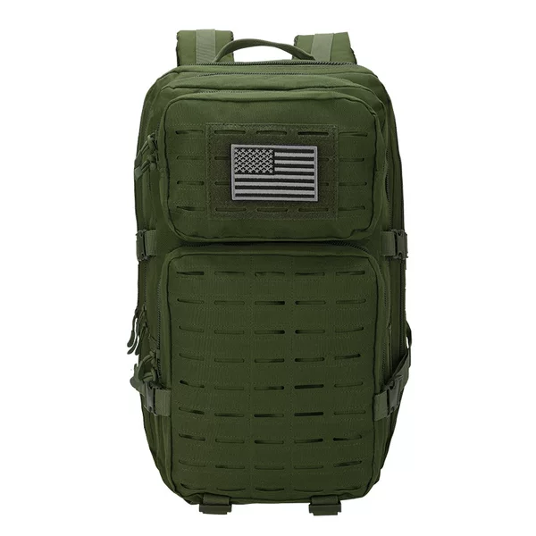 CAMO large capacity 45L New 3p tactical backpack laser punching tactical bag outdoor camping hiking backpack