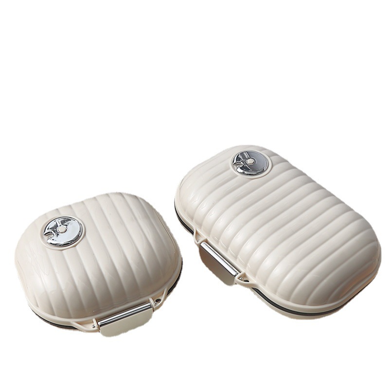 Caja de joyería caja de la píldora sellada a prueba de humedad sub-Paquete de almacenamiento caja de la medicina soporte de almacenamiento personalizado DIY