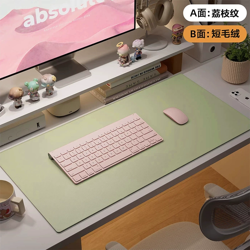 Waterproof Mouse Pad Oversized Desk Mat Leather from Yomiego