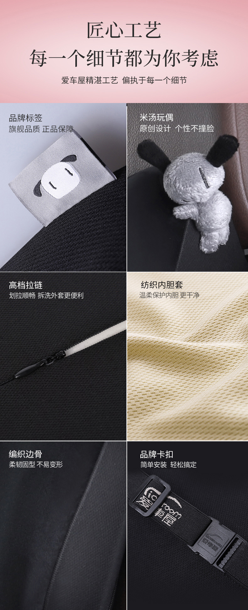 Car House Waist Cushion Office Chair Back Cushion Car Waist Cushion Pregnant Women Waist Pillow Seat Pillow Backrest