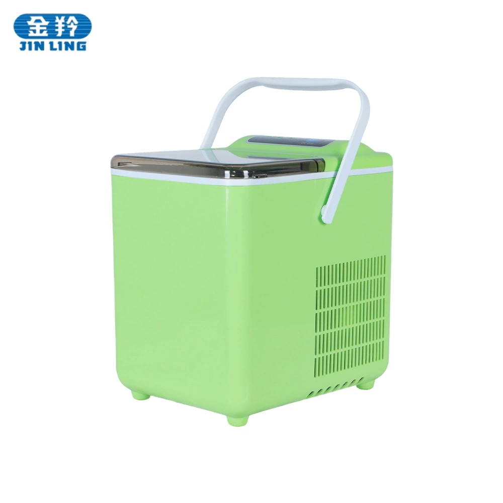 Jiangmen Jinling Color Box Household Ice Maker Bullet Ice Tabletop Small Ice Cube Machine Dormitory Self-cleaning Smoothie Machine