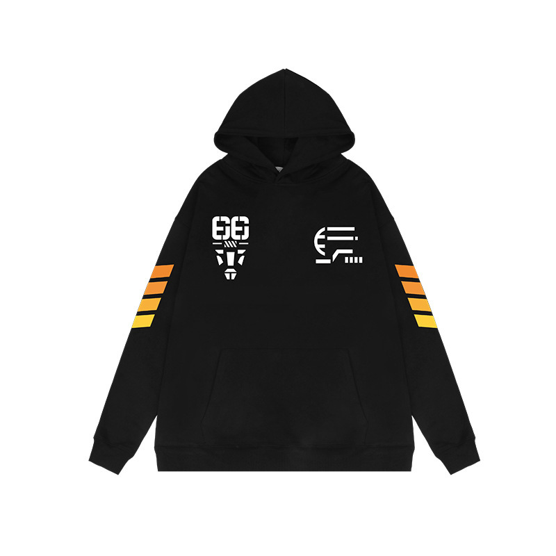 Battlegrounds Jedi Inspector el mismo estilo suéter con capucha juego de estimulación del campo de batalla sudadera con capucha holgada periférica bidimensional