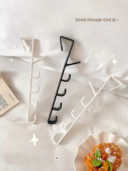 Cabinet door wardrobe door hook back wall-mounted hanging organizer storage hook without drilling on the back of the door