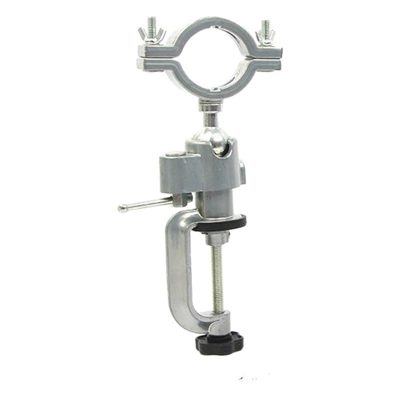 Оптовая Продажа с фабрики 360 градусов Алюминиевый сплав универсальные вращающиеся настольные тиски электрическая дрель электрическая шлифовальная машина кронштейн настольные тиски