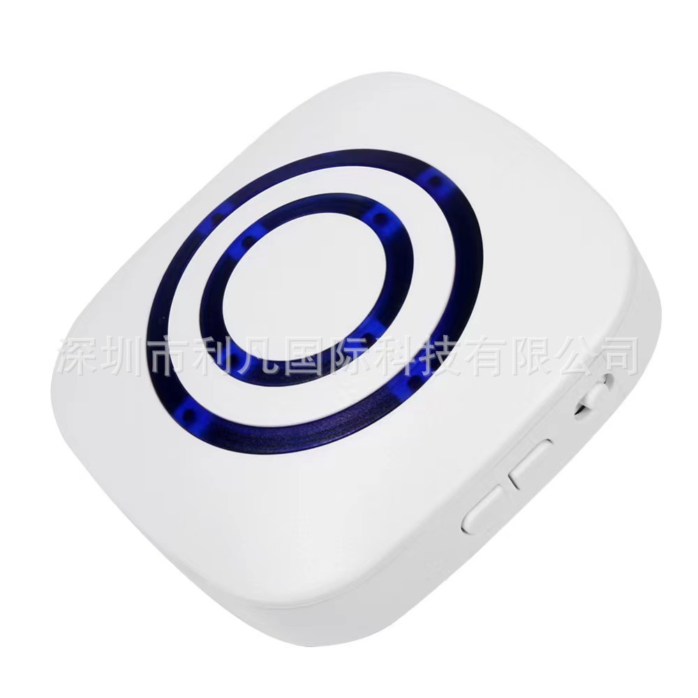 亚马逊红外感应门铃38首铃声插电门铃红外感应迎宾无线感应门铃新