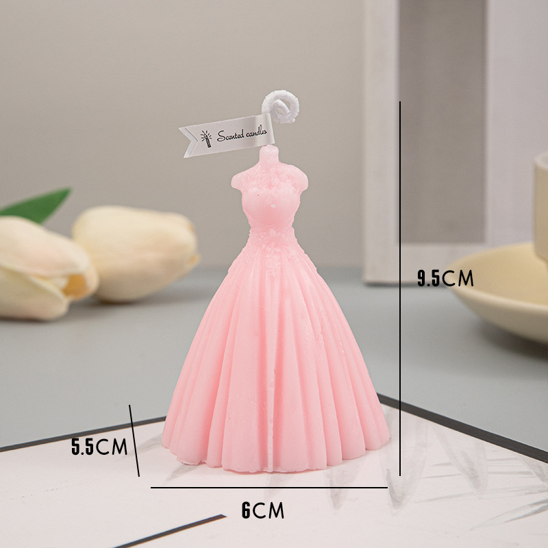 Aromatherapie-Geschenkset, kreatives Heimdekor-Set, Fotoshooting, grenzüberschreitendes Kleid, Kerze, Hochzeitszeremonie_voghion.com