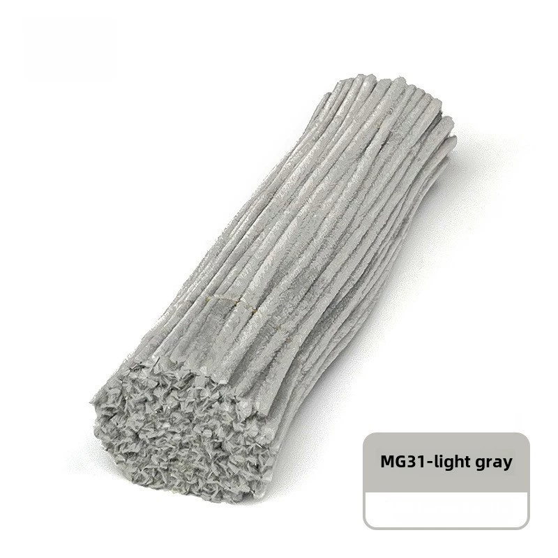 Encrypted twist rods (MaoGun) DIY craft pipe cleaners, ultra‑dense, multi‑color sets (about 100 pcs)