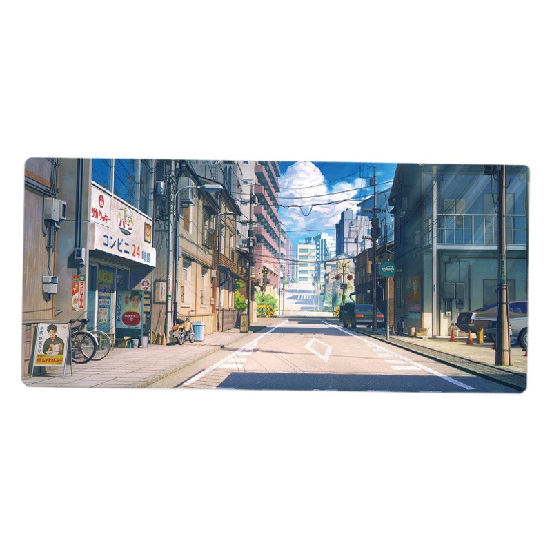 Van Gogh pintura al óleo paisaje pintura paisaje de gran tamaño estera del ratón paisaje retro artístico creativo bloqueo engrosada estera de la tabla