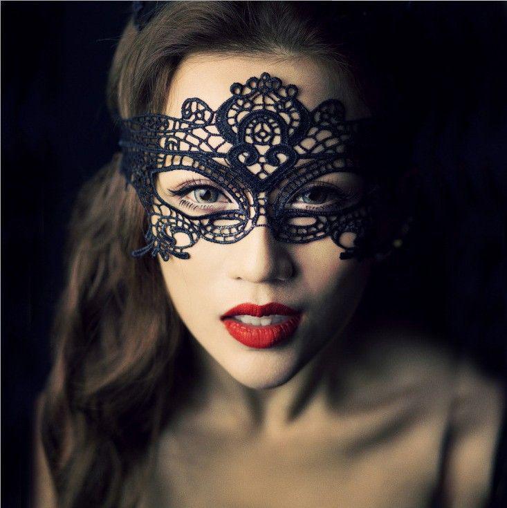 Lace Eye Mask Lingerie Queen Masquerade Princess Party Annual Meeting Role Play One-Piece Dropshipping