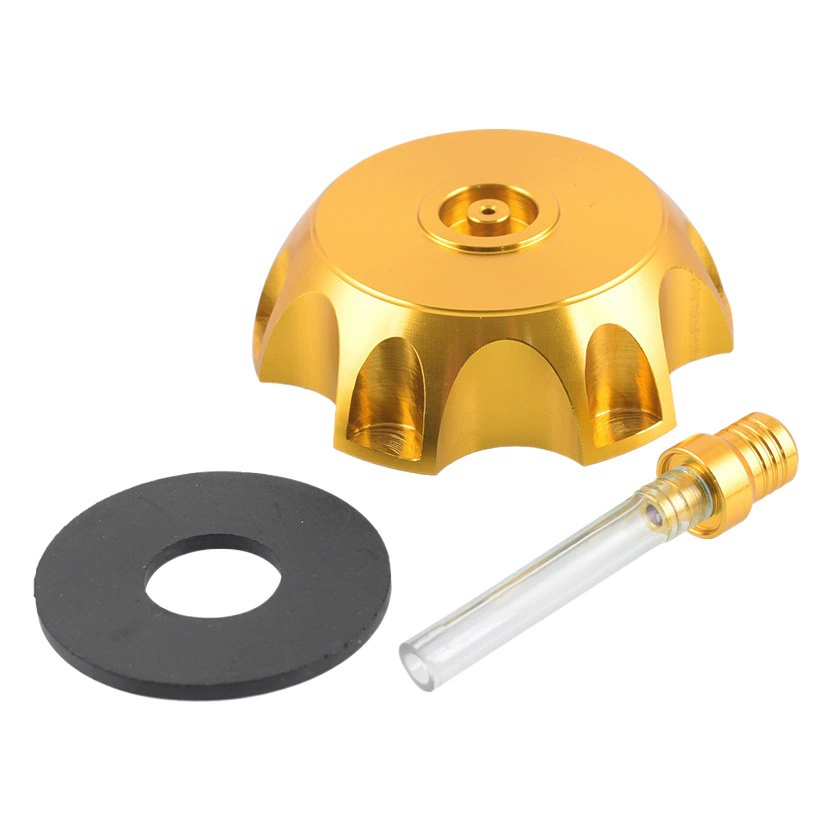 Оптовые аксессуары для модификации внедорожного мотоцикла размер Gaisai пластиковый топливный бак алюминиевая крышка топливного бака Крышка масляного бака вентиляционная крышка