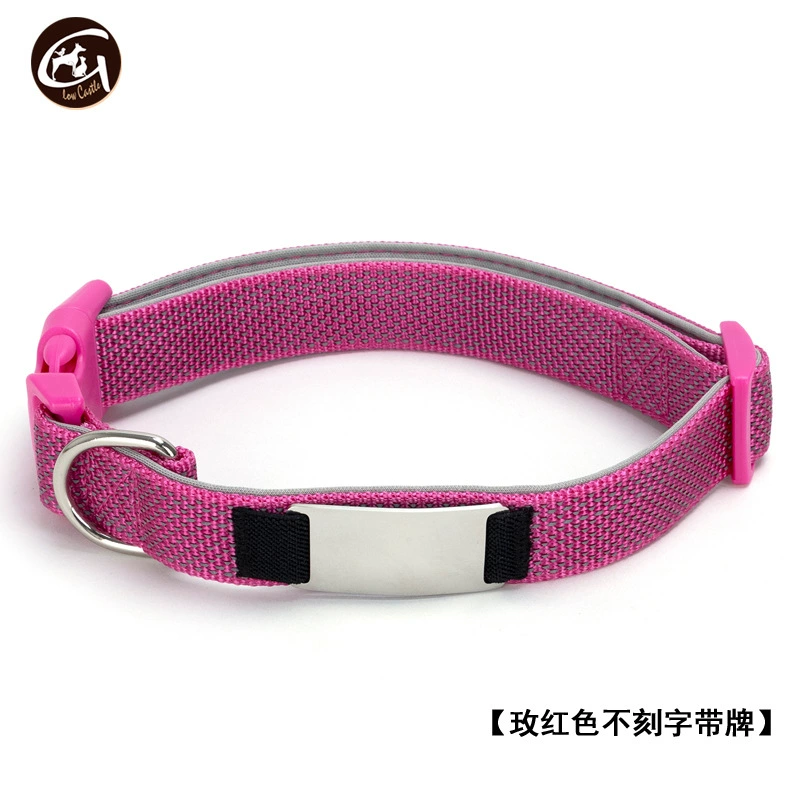 Retroreflective multicoloured nylon soft choker, (Cross-border trading)