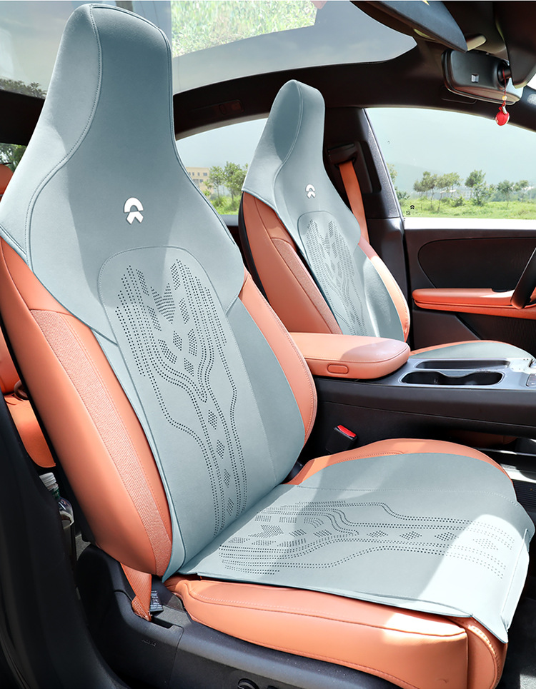 Weilai et5 special car seat cushion four seasons universal saddle cushion suede half bag ventilated ET5T seat cover cushion