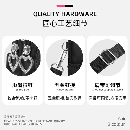 Havel Mini Crossbody Bag Korean Version Versatile Vertical Phone Storage Bag Necklace Purse Mini Small Bag