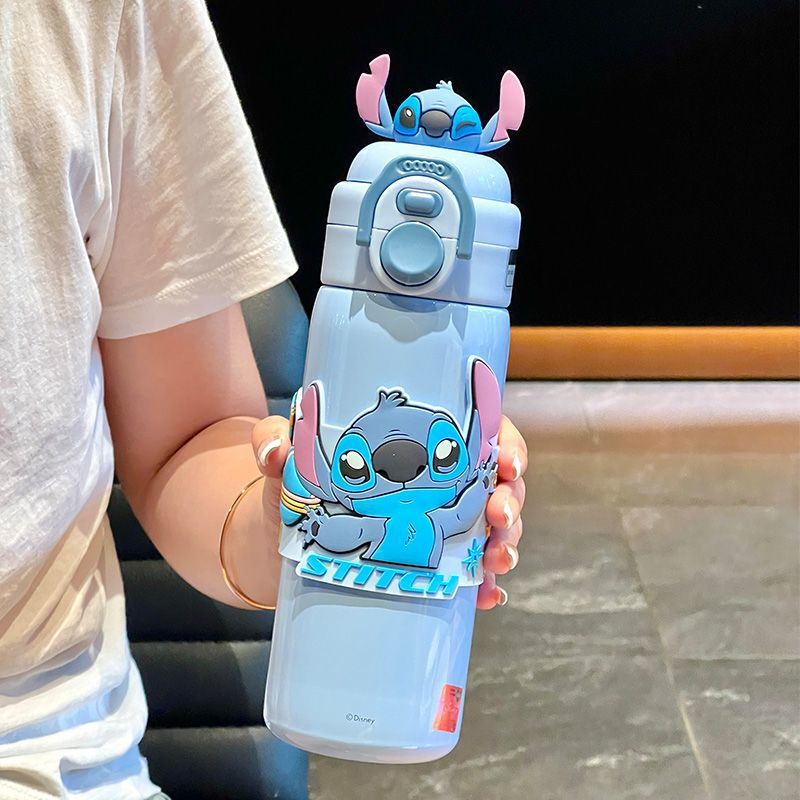 ストロベリーベア魔法瓶カップ ニック ダブルドリンク 男の子と女の子用 高見えストローカップ ジュディ 子供用学校専用カップ|undefined