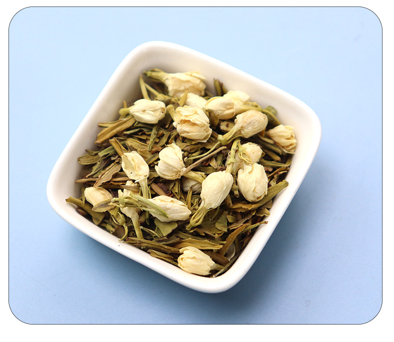Jasmine Green Tea Mo Li Hua Cha 50g Bag with 20 Triangle Tea Bags Cold Brew Sugar Free preparation