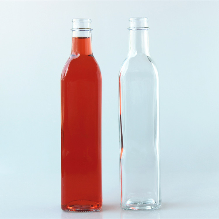 520ml厨房酱油醋油壶分装玻璃瓶作料带盖密封家用组合装调料玻璃