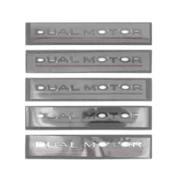 Подходит для Tesla MODEL 3, модифицированный логотип автомобиля, логотип DUAL MOTOR, наклейка с английской буквой автомобиля