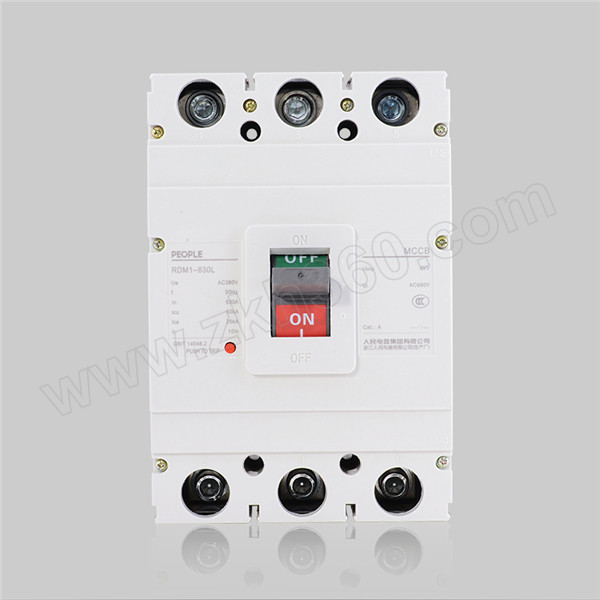 PEOPLE/人民电器 RDM1系列塑壳断路器 RDM1-125L/3300 16A 插入式板后 1只