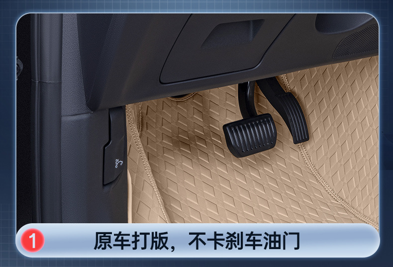 Suitable for BYD Seal 08, full-coverage floor mats, Seal 08 car modification decorative accessories, soft carpet mats
