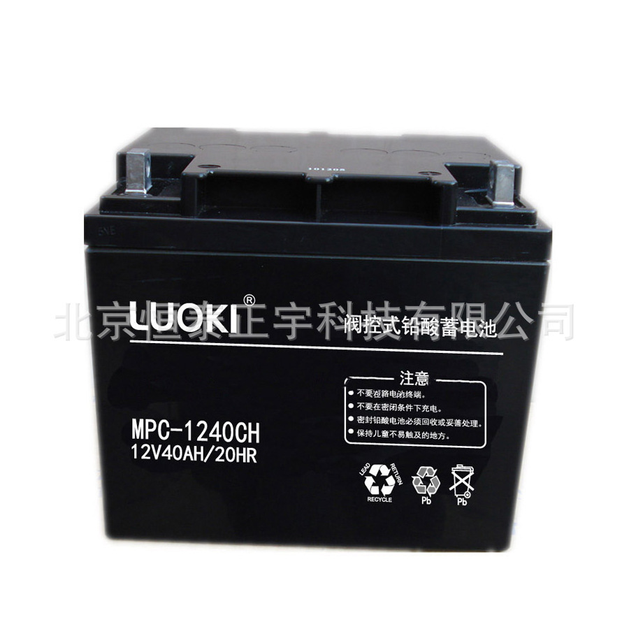 洛奇LUOKI蓄电池MPC12-65 12V65AH/20HR直流屏UPS电源配套 EPS