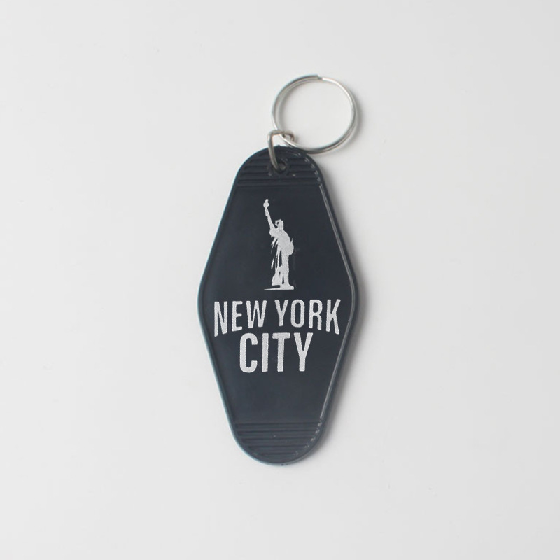 13g Weight Keychain Classification 1 Piece Quantity Daily Occasion Plastic Material Letter Pattern Unisex Gender Streetwear Style 1 Piece Streetwear Letter Plastic Unisex Keychain 11