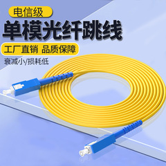 電気通信級LC-LC-SC/LC-ST/LC-FC単モード光ファイバジャンパー線テールファイバ線万兆光ファイバジャンパー線