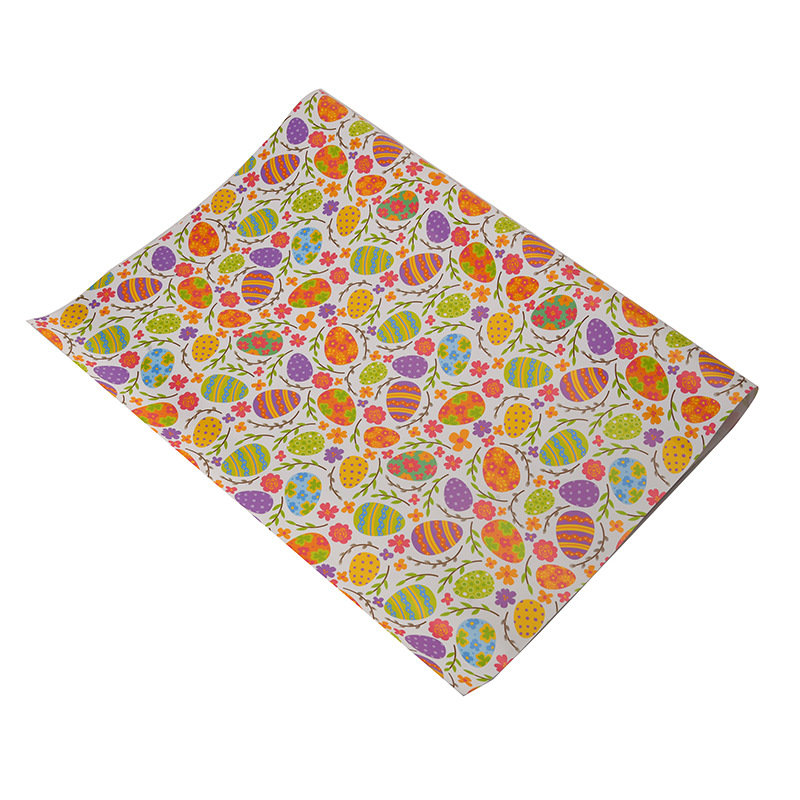 Nuevo papel de regalo de Pascua transfronterizo al por mayor tienda de regalos papel de regalo de cumpleaños papel de regalo