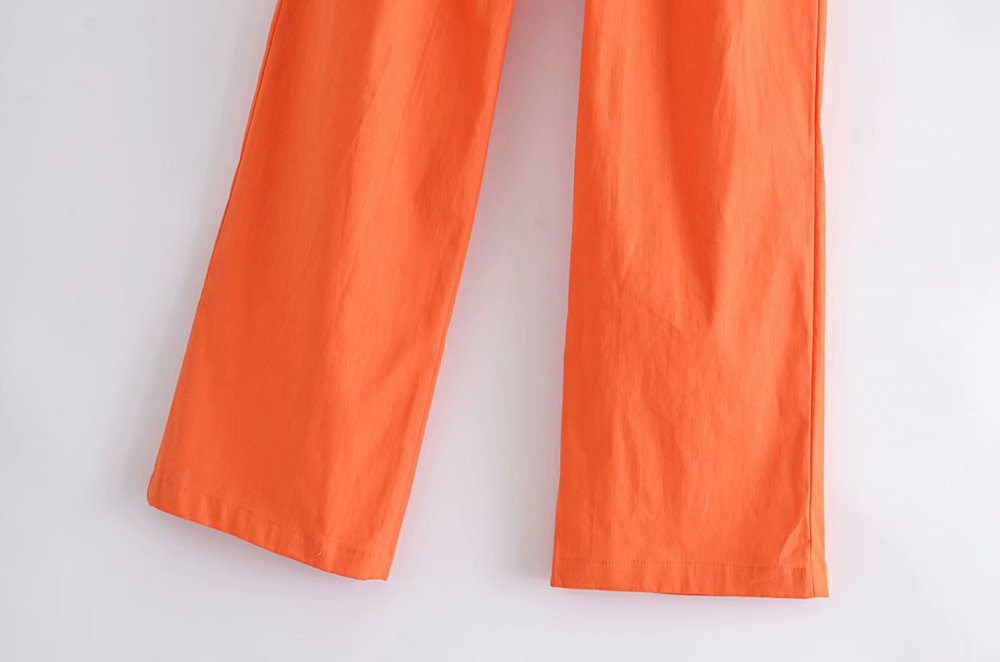 fashion high-waist casual straight-leg pants Nihaostyles wholesale clothing vendor NSAM75831