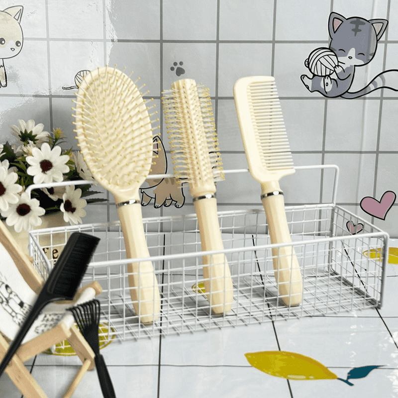 ふわふわエアクッションコームロングヘアコームエアバッグストレートヘアコーム学生寮女性家庭用カーリングマッサージコーム帯電防止コーム|undefined