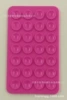 28 double-sided suction cups rose red