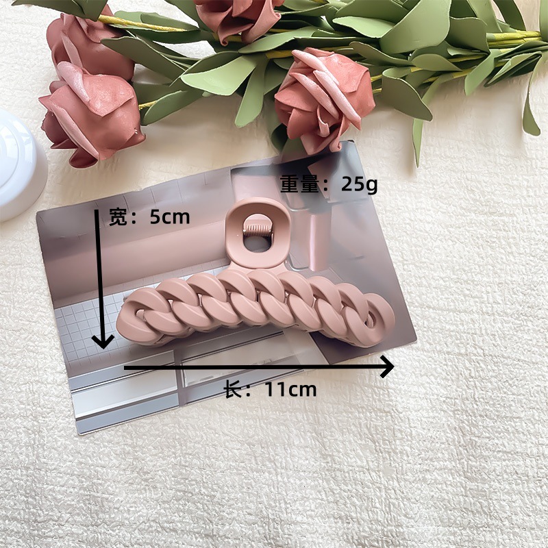 鲨鱼夹发卡女发量多后脑勺发抓大号抓夹ins高级感diy小饰品夹子女