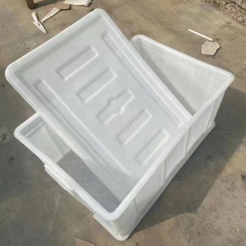 Caja de plástico caja rotatoria tortuga caja de cría piezas accesorios caja de herramientas marco de goma logística caja de pan de alimentos