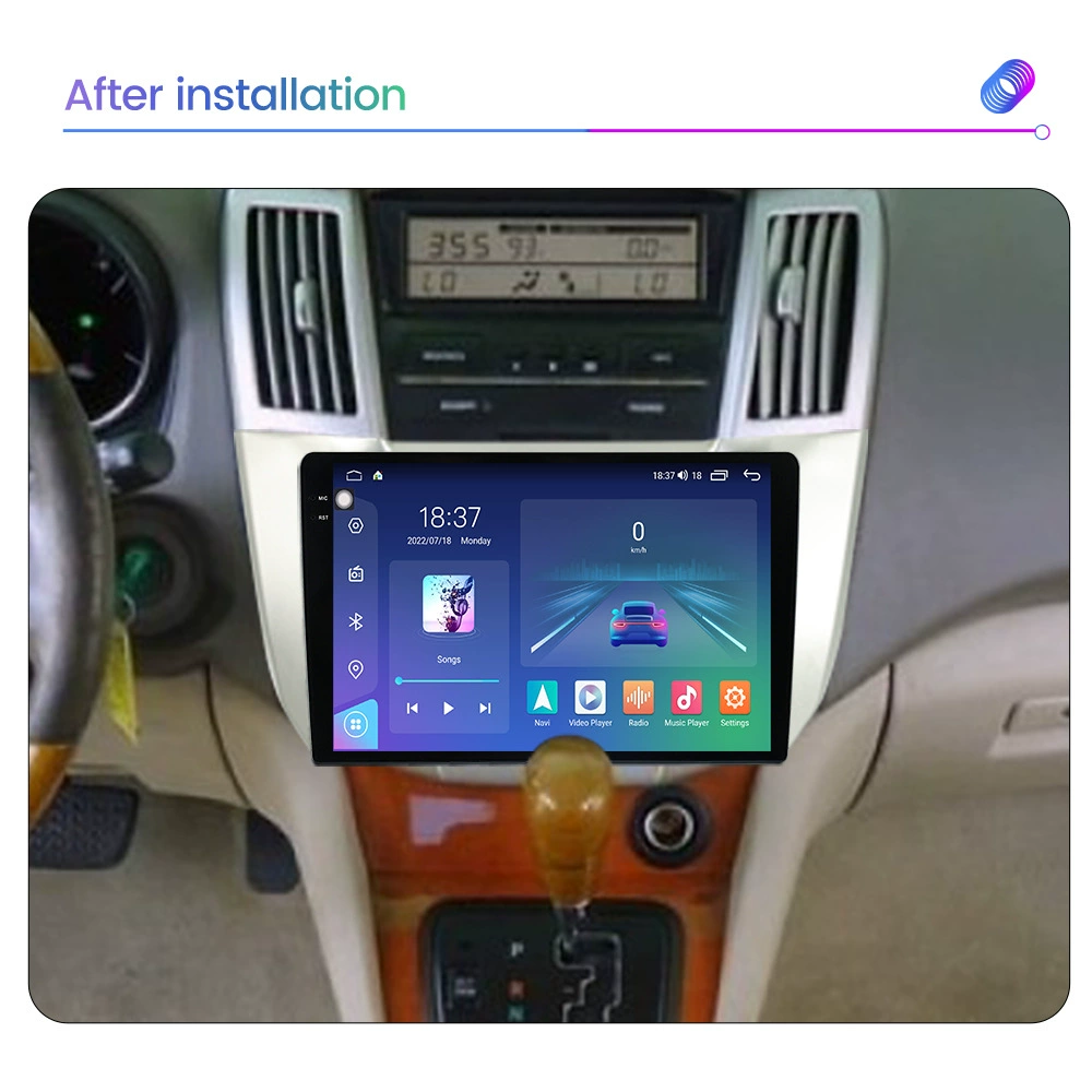 Применимо к Lexus RX300 RX330 03-09 для замены Android большого экрана на навигацию в автомобиле M6Pro