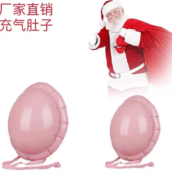 Spot Wholesale PVC Inflatable Fake Belly Pregnant Women Props Actor Performance Pregnancy Spoof Exaggerated Performance Big Belly