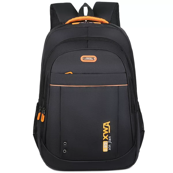 New Men's Backpack Large Capacity Travel Backpack Business Ins Trendy Computer Bag Simple High School Student Bag
