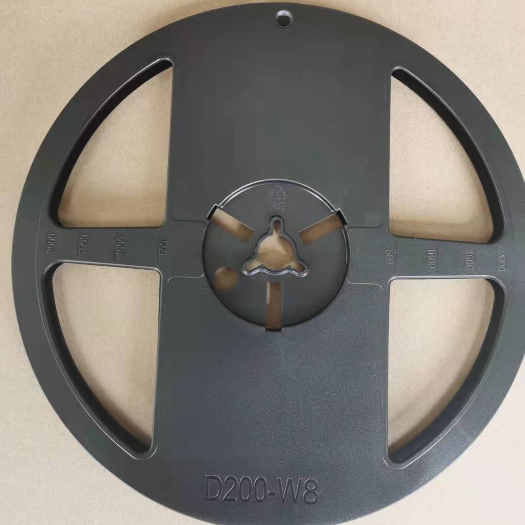 厂家直销直径200MM 半导体封装软灯条灯带载带8寸8MM黑色环保卷盘