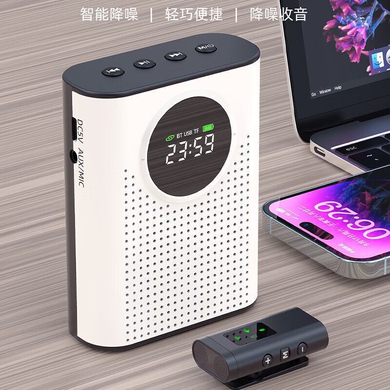 Wireless Loudspeaker S67 New Private Model Lavalier Type Little Bee Teacher Teacher Special Tour Guide Speaker Anti-Howling