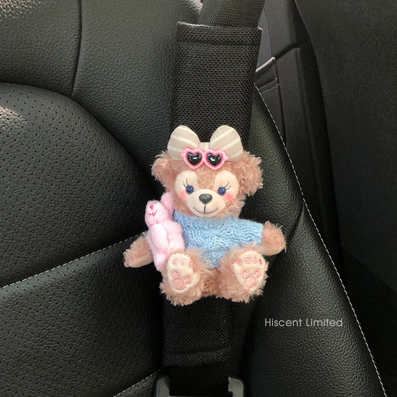 Funda Protectora de Felpa para Cinturón de Seguridad de Auto Decorativa