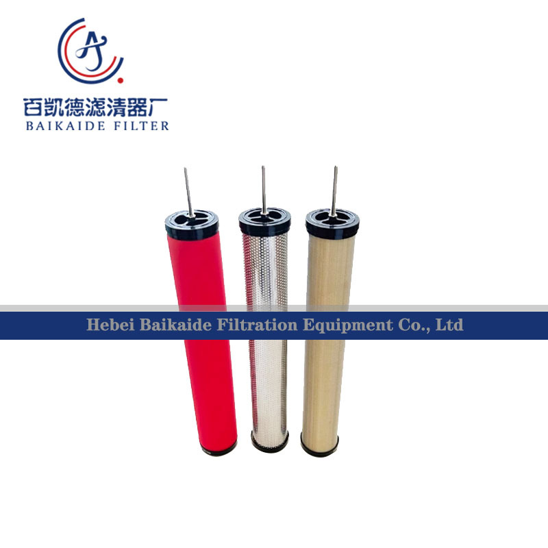 锂电行业气源精密不锈钢304粉尘滤芯E9/E7/E5-40/44/48不含铜铁锌