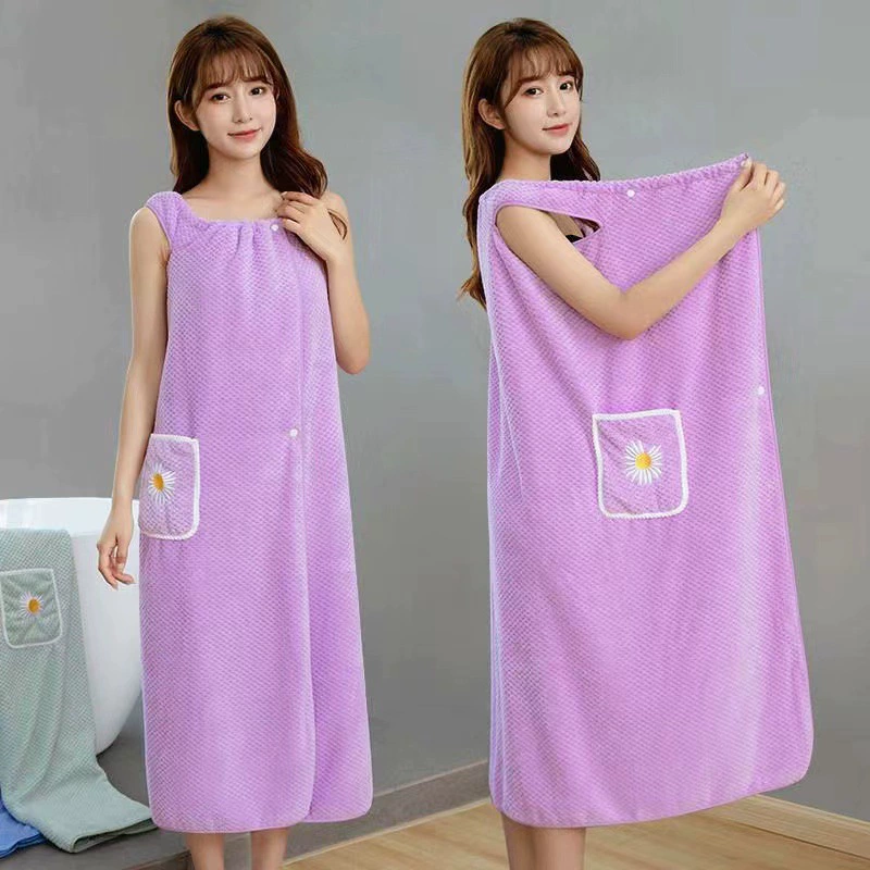 bath towel, long coral velvet skirt, wholesale