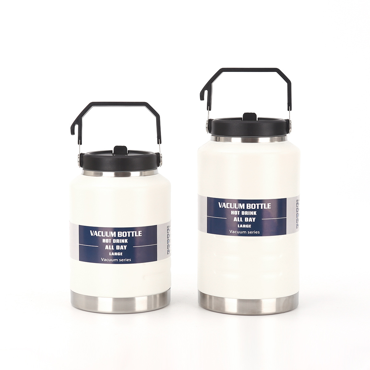 Nueva gran capacidad portátil barril 304 acero inoxidable vacío taza de aislamiento térmico taza de paja de acampamiento de acondicionamiento al aire libre