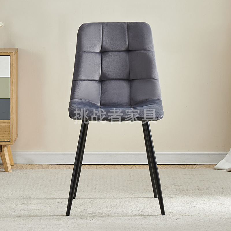 Silla de comedor doméstica transfronteriza simple silla de respaldo casual silla de mesa silla de comedor mesa silla de café silla de recepción