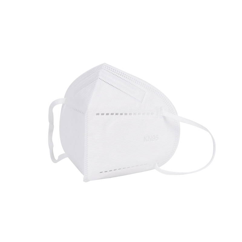KN95 meltblown máscara de tela anti-polvo Bloqueo de espuma 3D tridimensional de 5 capas máscara protectora en stock al por mayor de adultos