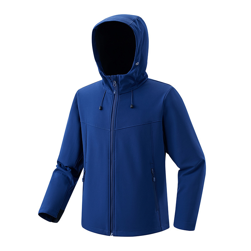 Chaqueta de cáscara suave al aire libre con forro polar más tamaño a prueba de viento chaqueta de lana caliente pareja impermeable suéter deportivo fábrica al por mayor