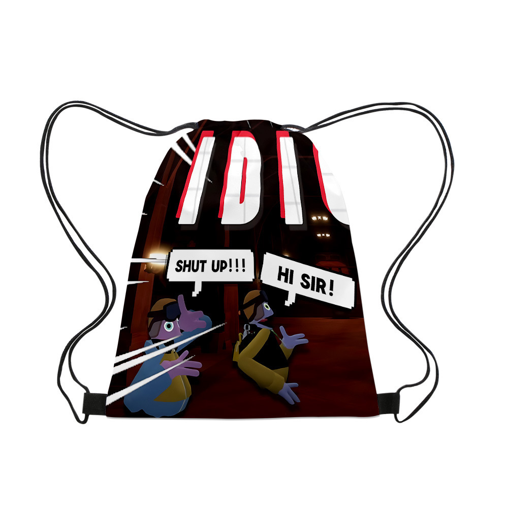 3D 게임 숨바꼭질 YEEPS 숨바꼭질하고 번들 주머니를 찾다 대용량 DRAWSTRING SCHOOLBAG ANTI-SPLASH