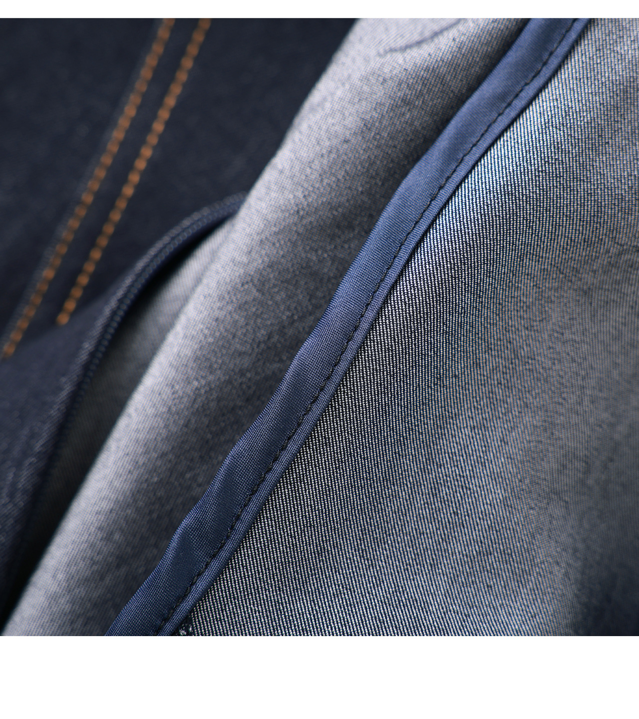 Đầm denim nữ tay ngắn thắt eo phong cách vintage chất liệu tencel cotton thoáng mát — màu xanh đậm chi tiết 22